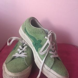 Tyler the creator golf le flour green converse